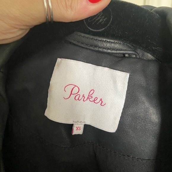 Parker Sinclair Embroidered Leather Jacket - Picture 4 of 4